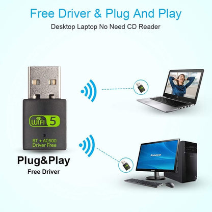 USB WiFi Bluetooth Adapter