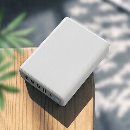 5-port mobile phone charger, Smart USB charger,QC fast charging - The Shopsite