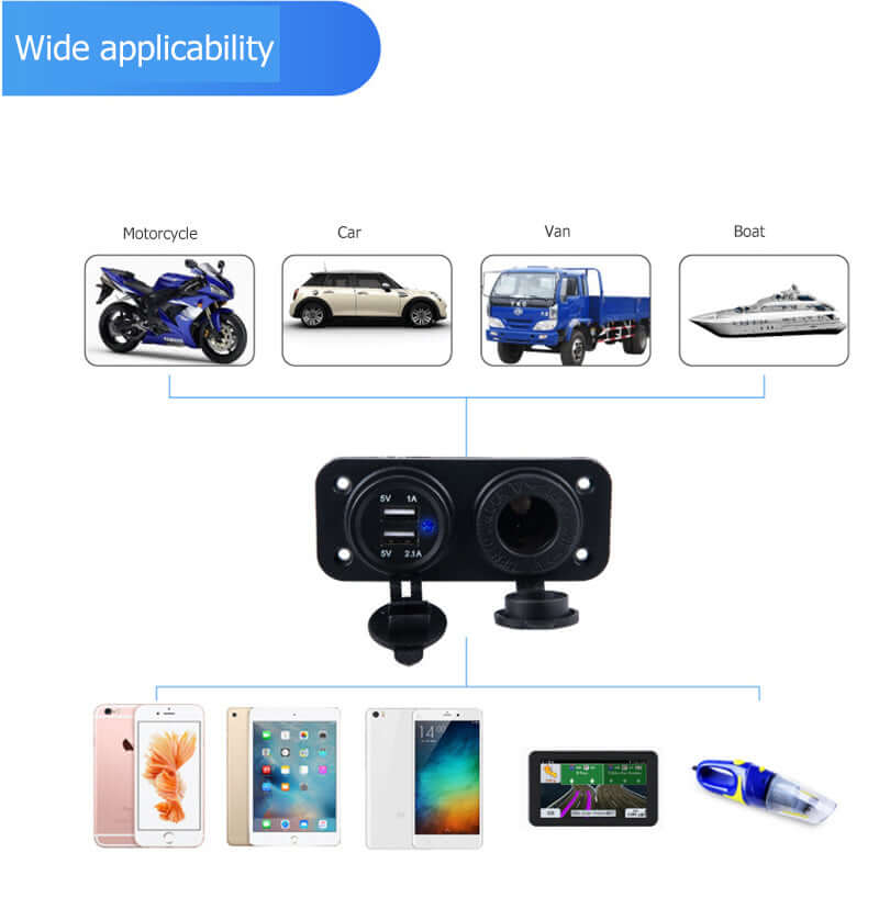 car cigarette lighter splitter