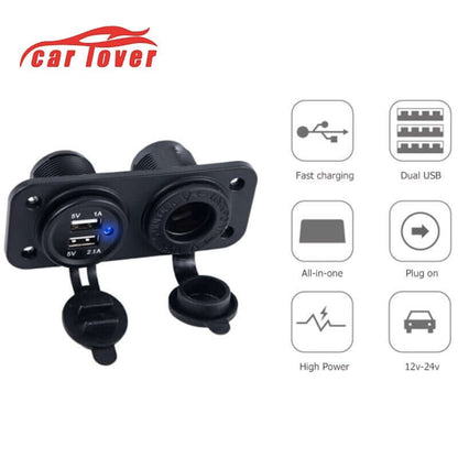 vehicle USB charging ports