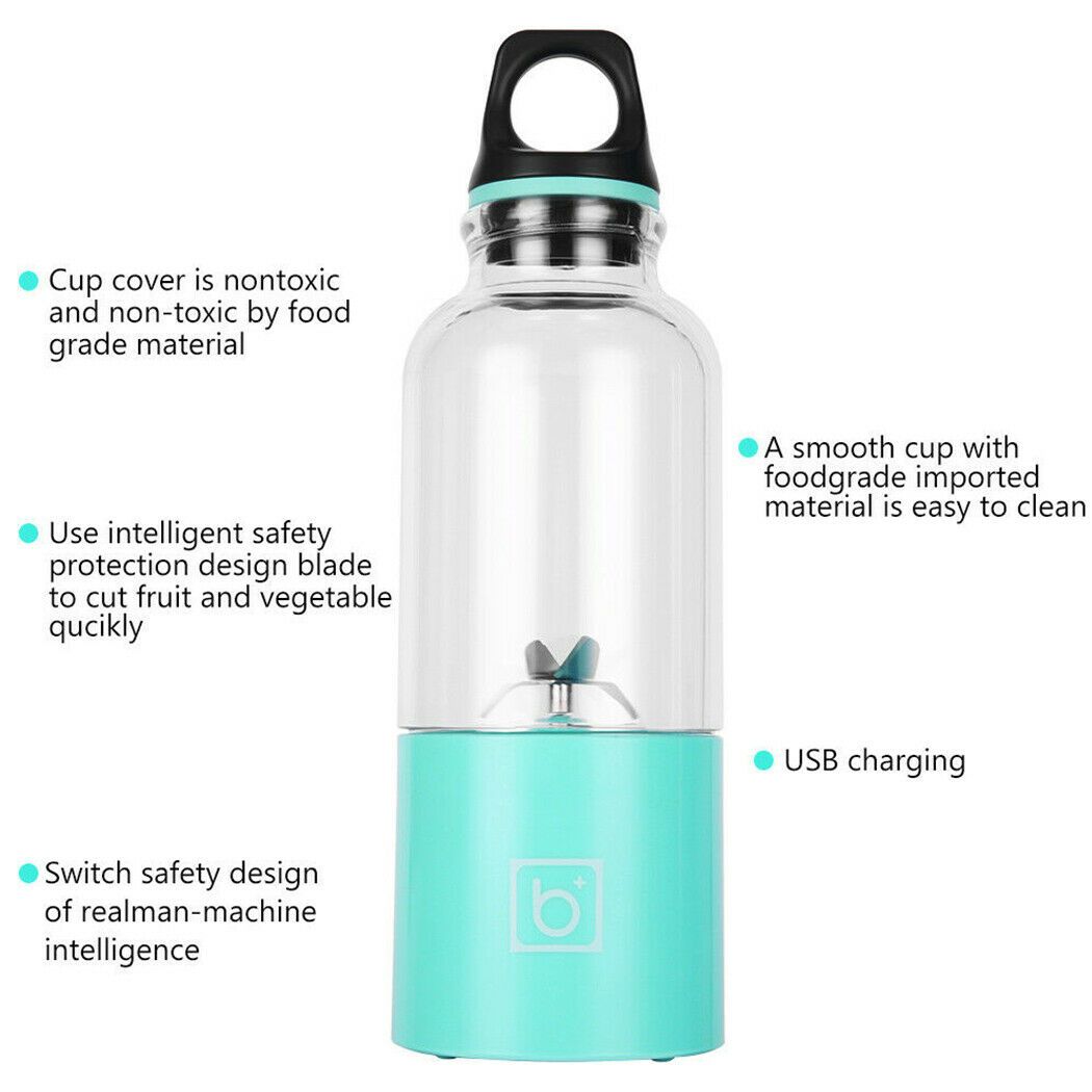 Portable Smoothie Blender Juicer Rechargeable