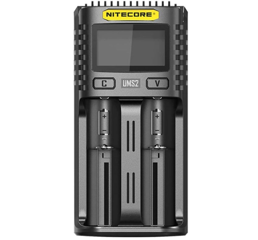 NITECORE UMS2 Intelligent 2 Slot QC Fast Charger