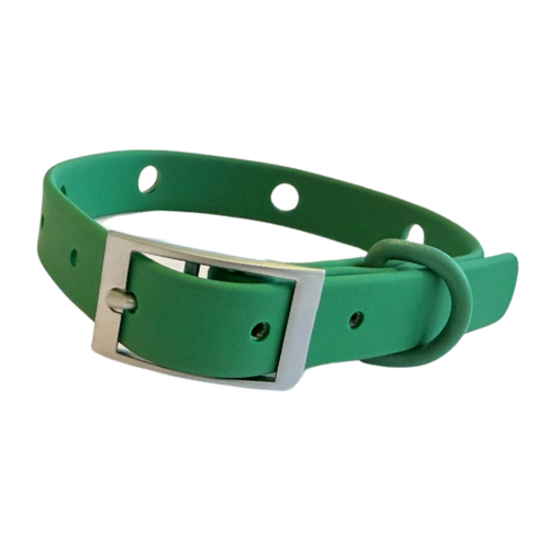 Waterproof Customisable Dog Collar | Green