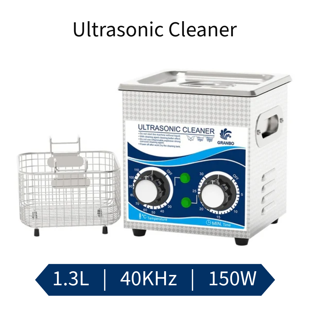 Ultrasonic Cleaner 1.3L Heated Ultrasonic