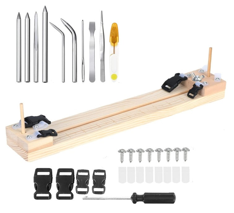 Paracord Project Weaving Tool, Stainless Steel Smoothing Tool Knotter