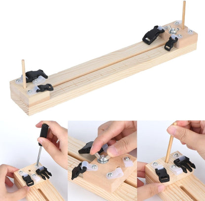 Paracord Project Weaving Tool, Stainless Steel Smoothing Tool Knotter