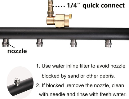 Undercarriage Pressure Washer Water Broom