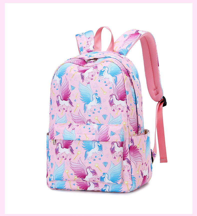 Unicorn Backpack & Girls School Bag Set