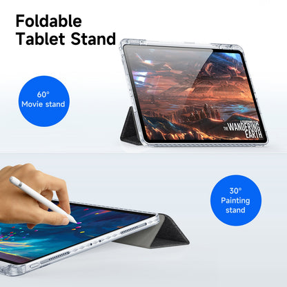 Case Cover for iPad Pro 11  2024 2025  With Pencil Holder Auto Sleep Wake