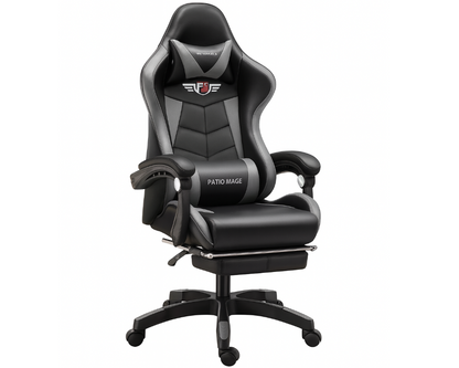 Gaming Office Chair Headrest, Lumbar Support and Footrest