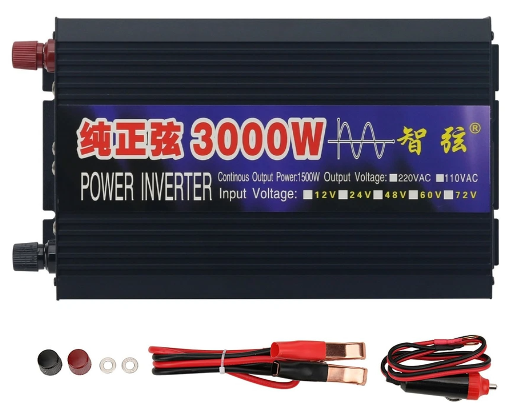 3000W Pure Sine Wave Power Inverter