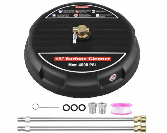 Pressure Washer Surface Cleaner 15" Water Blaster