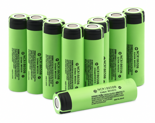 18650 Rechargeable Battery Flat Top 8PCS