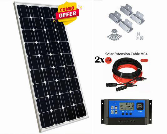 150W Solar Panel Combo
