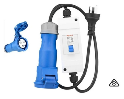 Caravan Extension Cable Adaptor 2m IP67