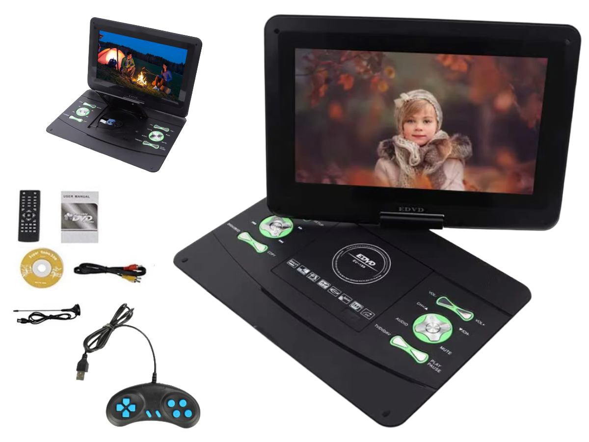 Portable DVD Player 13.9"