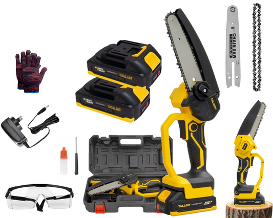 Mini Chainsaw Cordless Power Chain Saws 6"