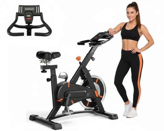 Adjustable Exercise Bike Spin Bike Heavy Duty
