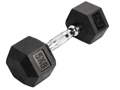 Dumbbell 5kg Hex Weights