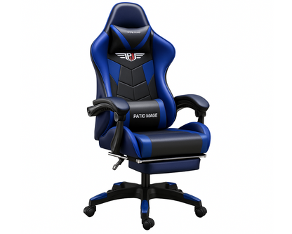 Gaming Office Chair Headrest, Lumbar Support and Footrest