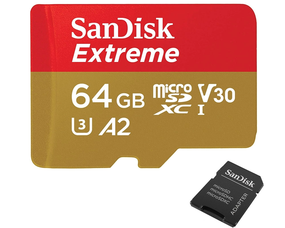 SanDisk Extreme 64GB Micro SD Card