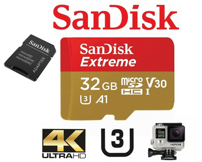 SanDisk Extreme 32GB Micro SD Card