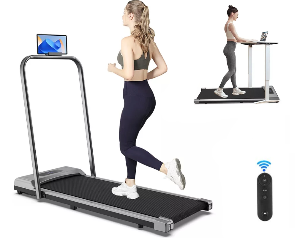 Foldable Walking Pad Treadmill Compact Flat