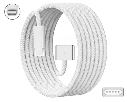 USB C to MagSafe 2 Nylon Charging Cable For Macbook Air / Macbook Pro