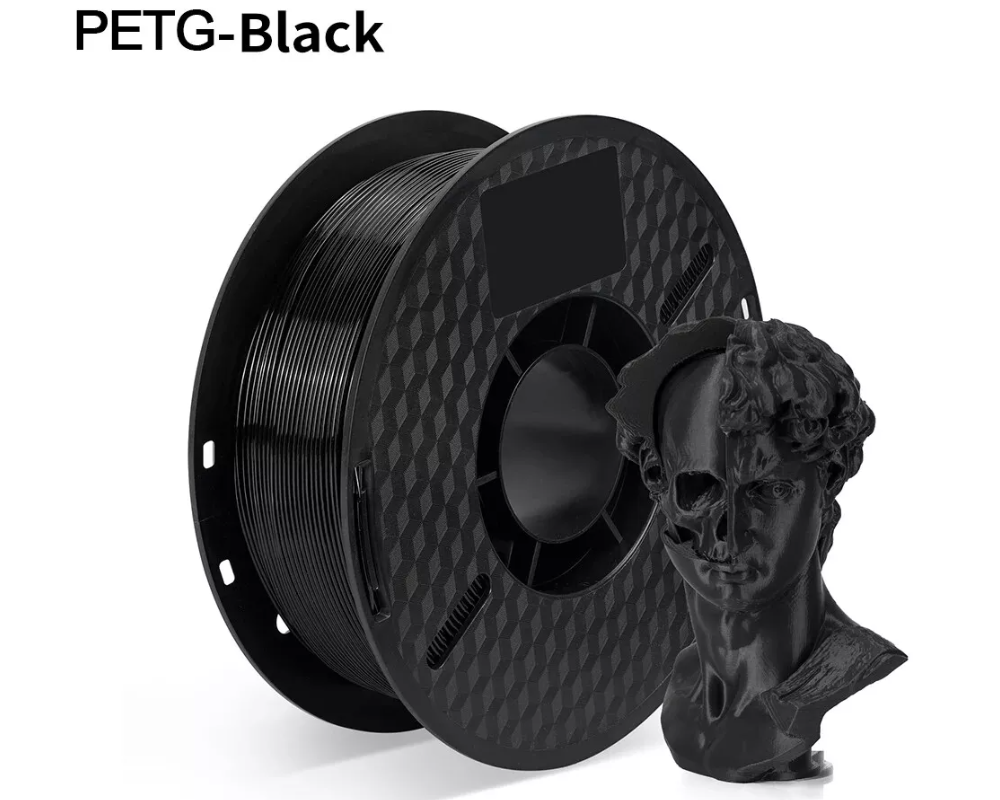 3D Printer Filament PETG (Black)