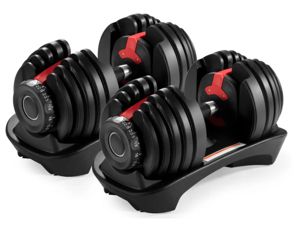 Adjustable Weights Dumbbell Set 24Kg Pair