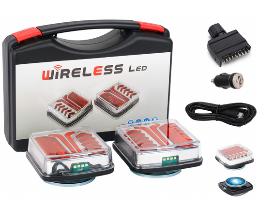 Trailer Light Magnetic Wireless LED Trailer Truck Tail Lights