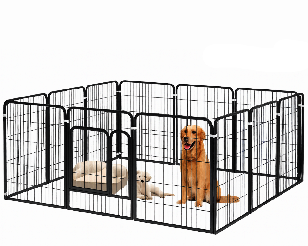 Dog Playpen Pet Playpen Fence 12 Panels