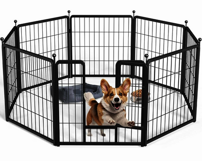 Dog Playpen Pet Playpen Fence 80x80cm