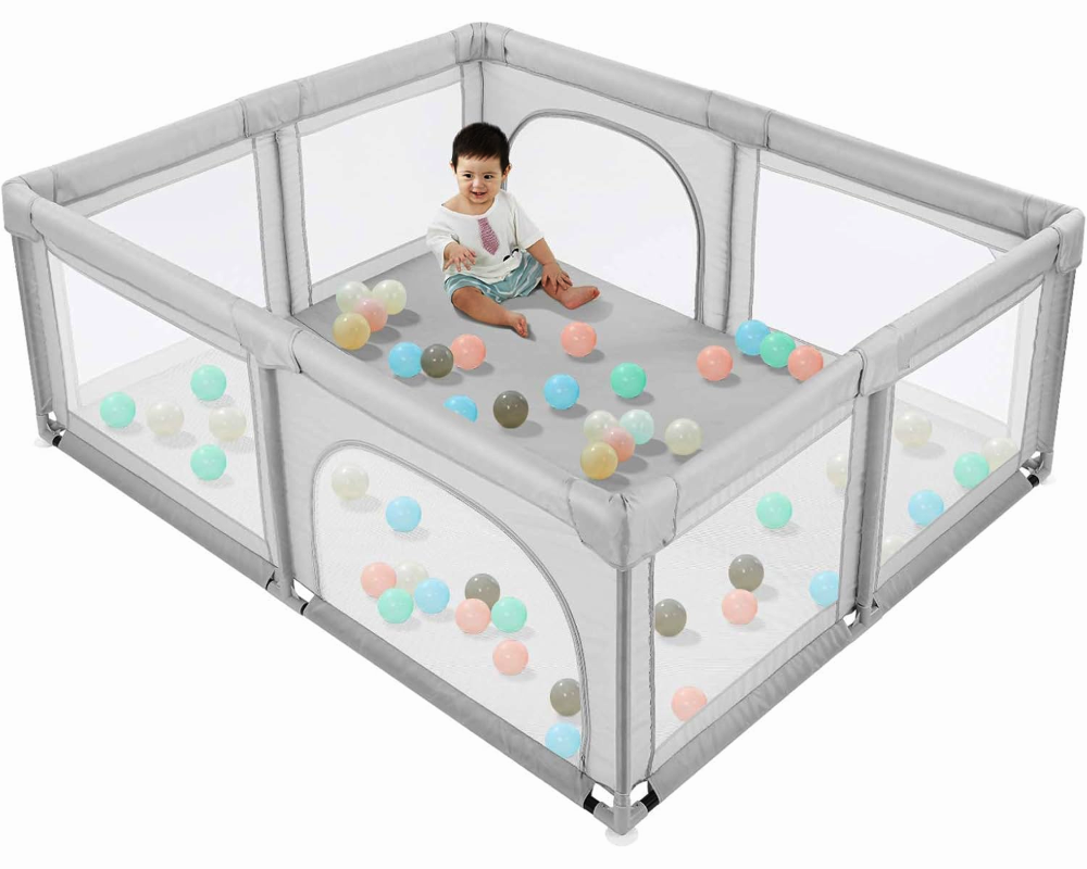 Baby Kids Playpen Play Fence for Kids Play Gym Mat 150 x 200cm