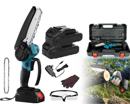 Mini Chainsaw Cordless Power Chain Saws 4"
