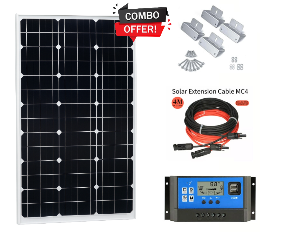 80W Solar panel Combo