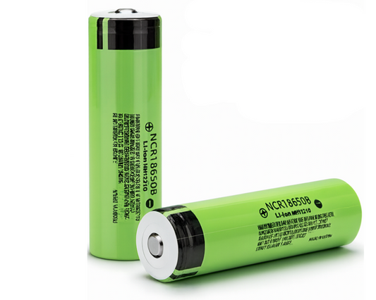 18650 Rechargeable Batteries 2pcs (Button Top)