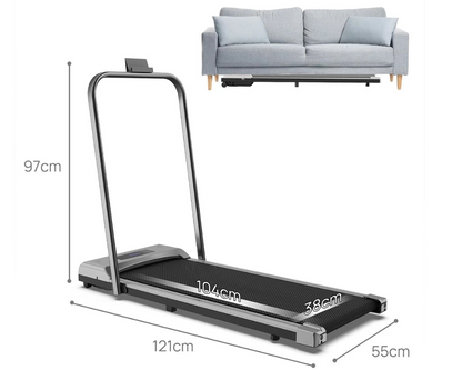 Foldable Walking Pad Treadmill Compact Flat