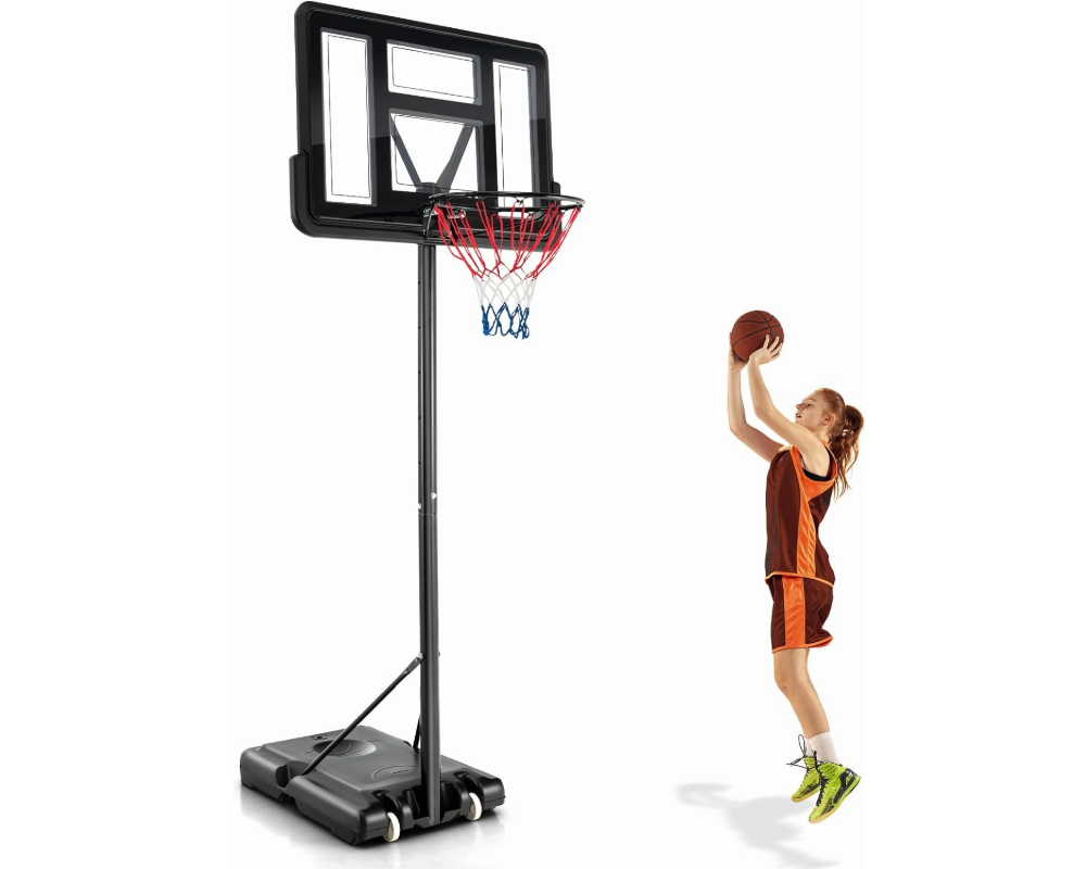 Basketball Hoop with stand height adjustable Hoop 3.05m