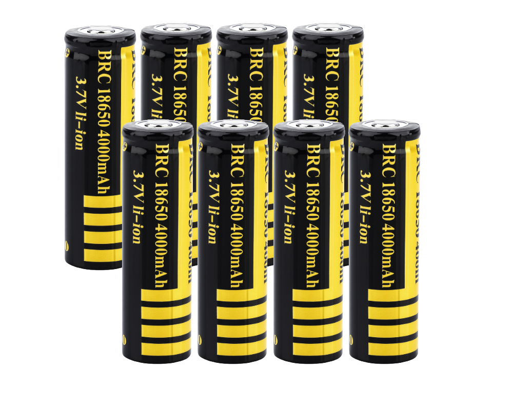 18650 Rechargeable Batteries 8pcs