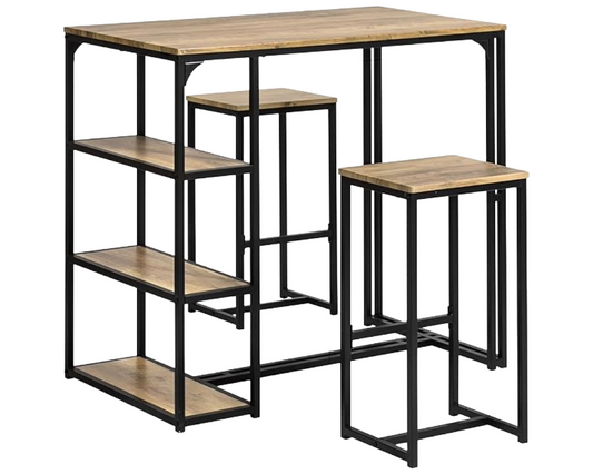 Bar Table Set with Bar Stools Chairs