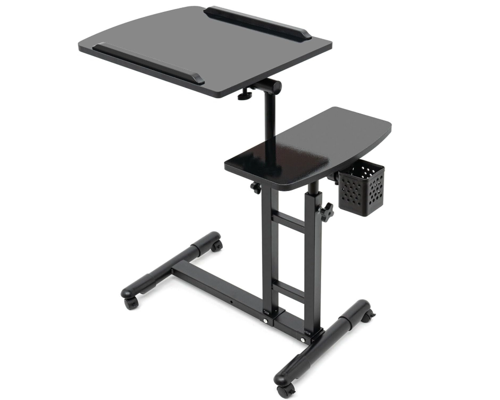 Laptop Table Desk Stand Adjustable Black