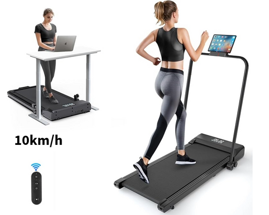 Foldable Walking Pad Treadmill Compact Flat