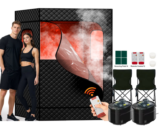Portable Steam Sauna Personal Home Spa 2 Person Sauna