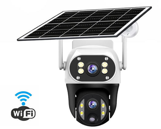 Solar power Security Camera PTZ WIFI 1080P