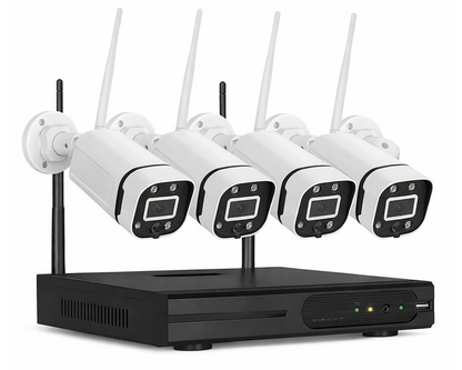 Wireless Security Camera System 4 Cameras
