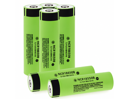 18650 Battery Rechargeable Button Top 6pcs