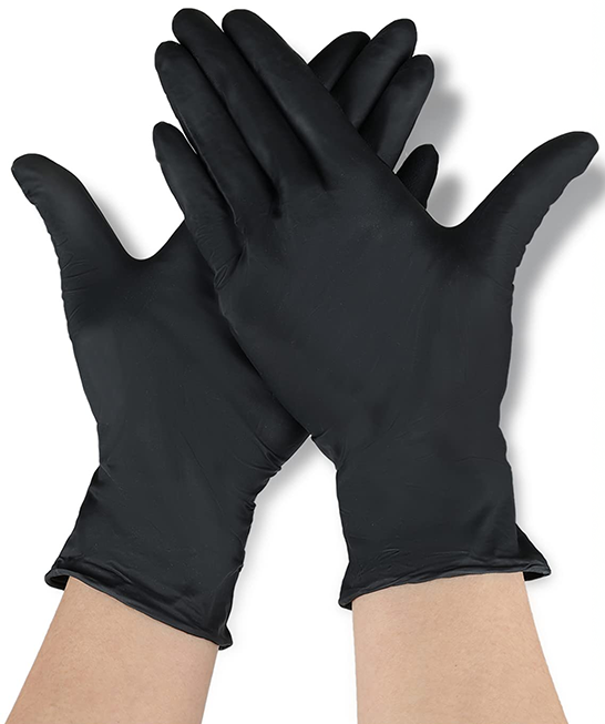 Disposable Nitrile Gloves Medium Size 100pcs