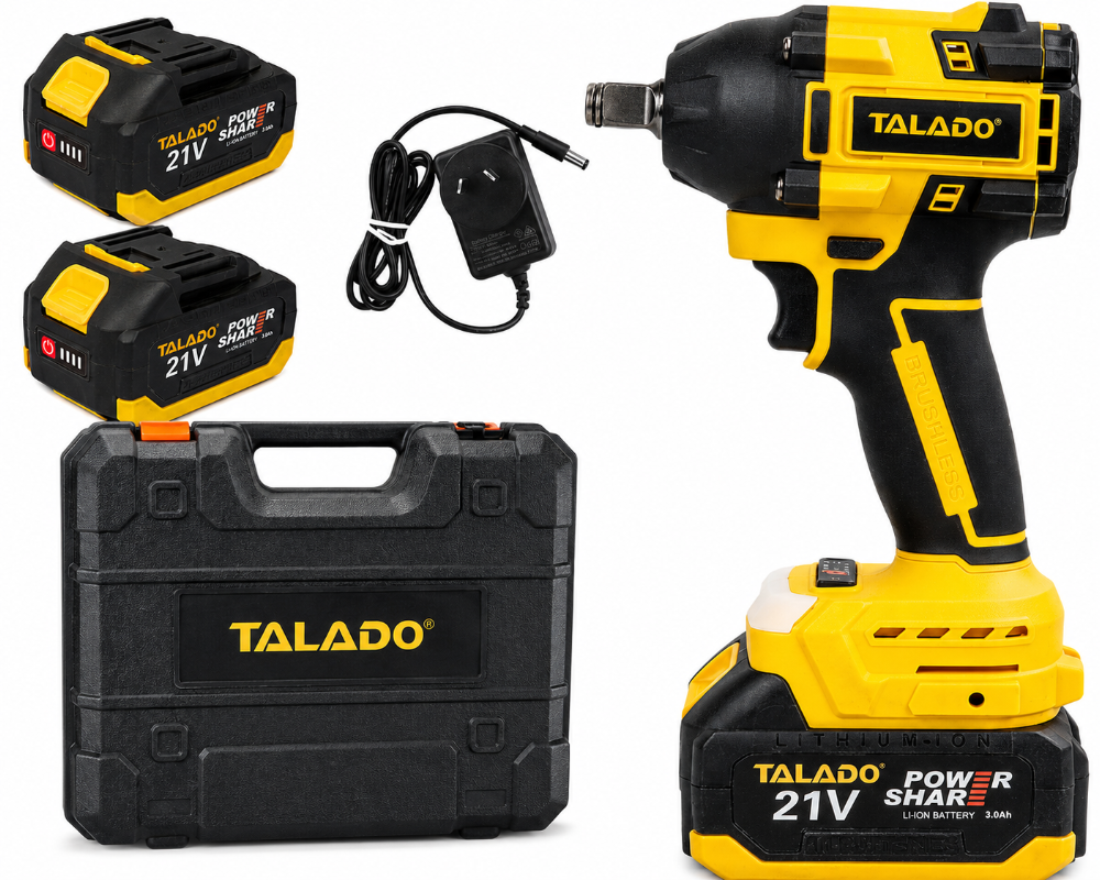 Cordless Electric Impact Wrench With Battery