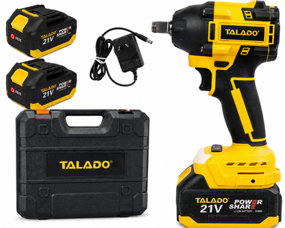 Cordless Electric Impact Wrench With Battery